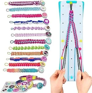 SEEWONDER Friendship Bracelet Making Kit for Girls - Cool Arts and Crafts Toys