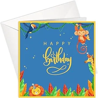 Greeting Card - Birthday | HAPPY BIRTHDAY | Jungle | 1269 | SharetheLove