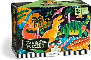 Dinosaur Park 100 Piece Glow in the Dark Puzzle