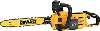 DEWALT 60V MAX Cordless Chainsaw, 18 in., Tool Only (DCCS672B)