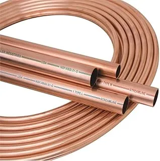 Mueller GIDDS-203316 Copper Tubing Boxed, 3/8 in. Od X 25 Ft. -203316, Pack of 1