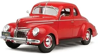 1:18 SP. ED. (A) - 1939 Ford Deluxe Coupe (Red)