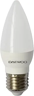 DAEWOO Candle 5W 4000K E27 - Cool Light - DL2705370B - 2 Years Warranty.