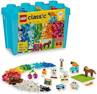 LEGO® Classic Vibrant Creative Brick Box 11038 Building Blocks Toy Set; Toys for Boys, Girls, and Kids (850 Pieces)