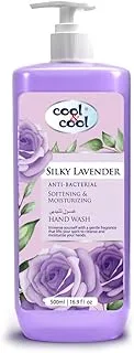 Cool & Cool Silky Lavender- 500Ml - Anti-Bacterial,Skin-Softening & Moisturizing Liquid Hand Wash