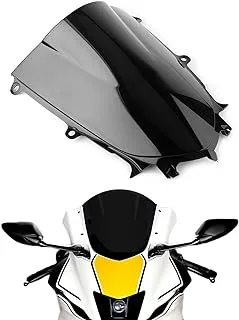 SPORT FAIRING Windshield Fit for Yamaha YZF R6 2017 2018 2019 R7 2021 2022 Motorcycle Windscreen Wind Deflector - Black