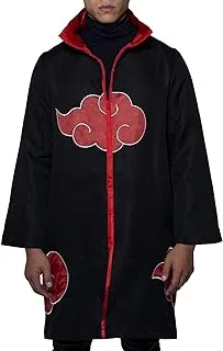 Abystyle Naruto Shippuden Akatsuki Coat, Red/Black