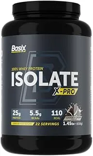 Basix WHEY PROTEIN ISO X-PRO COOKIES &CREAM 1.4LB