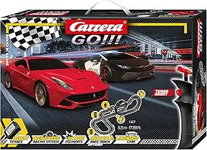 Carrera Go!!! Speed 'N' Chase Police Race Track Set, 5.3 Meter Track Length