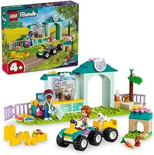 مجموعة ألعاب مكعبات البناء 42632 من LEGO® Friends Farm Animal Vet Clinic؛ ألعاب للأولاد والبنات والأطفال (161 قطعة)