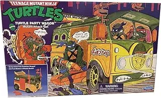 Teenage Mutant Ninja Turtles Action Figure,Original Party Wagon,Yellow Green,M,81288