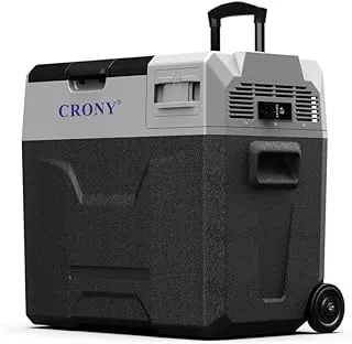 CRONY CX50 ثلاجة سيارة 50 لتر بطارية ليثيوم شاحنة مبرد مبرد محمول AC / DC ضاغط الثلاجة