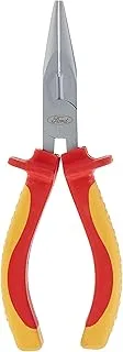 Ford Tools Heavy Duty CRV VDE Long Nose Plier With A Soft Grip Handle, 6 Inch, FHT-J-021