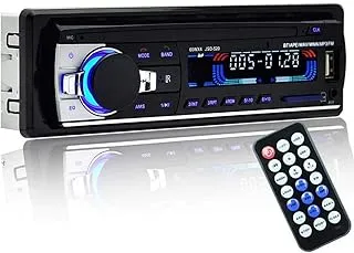 راديو السيارة مشغل ستيريو بلوتوث الهاتف AUX-IN MP3 FM / USB / 1 Din / التحكم عن بعد 12V صوت السيارة