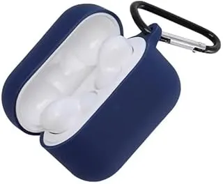 AMERTEER Carrying Case for AirPods Pro (Deep Blue)