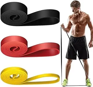 EZUK™ Brand 13.6 to 27.2 kg Resistance Pull Up Band - 3/4 Inch, Black(Material: Rubber)