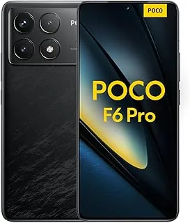 POCO F6 Pro Black 12GB 512GB 5G - الإصدار العالمي