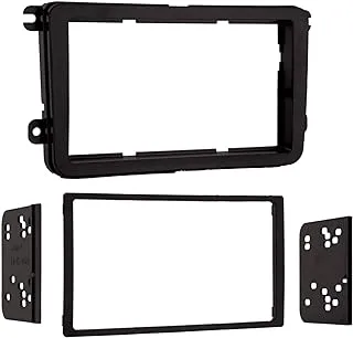 Metra95-9011B Double DIN Mount Kit for 2005-Up Volkswagen Vehicles, (Matte black)