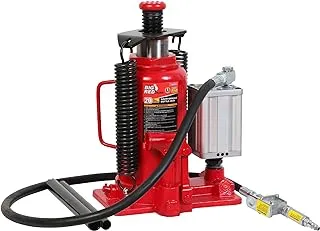 BIG RED TAM92006 Torin Pneumatic Air Hydraulic Car Bottle Jack for Auto Repair and House Lift, 20 Ton (40,000 LBs) Capacity, Red