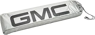 GM Accessories 23447619 Front Sunshade Package in Silver with Black GMC Logo