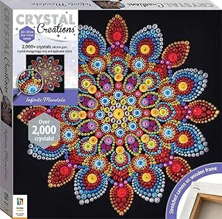 Hinkler Crystal Creations Canvas Infinite Mandala