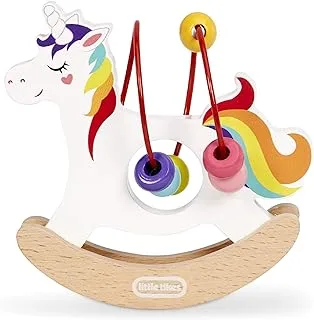 Little Tikes Wooden Critters Busy Beads Unicorn