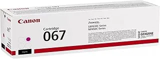 CANON 067 Magenta Toner Cartridge, Yields of 1,250 Pages