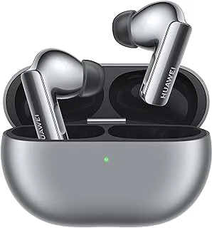 HUAWEI FreeBuds Pro 3, Ultra-Hearing Dual Driver, Pure Voice 2.0, Intelligent ANC 3.0, Triple Adaptive EQ, HWA and Hi-Res Audio Wireless Certified, Dual-Device Connection, Silver