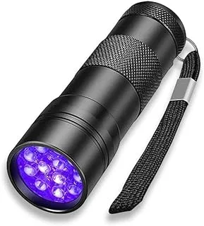 UV Flashlight Black Light, 21 LED 395nm Ultraviolet Blacklight for Dog Urine,Pet Stains and Bed Bug, Portable Ultraviolet Light Detector, Mini Blacklight Pet Urine Detector (Small)