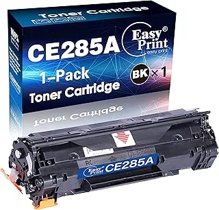 خرطوشة حبر 85A CE285A متوافقة مع HP P1100 P1102W Pro M1132 M1210 M1212nf M1214nfh M1217nfw M1219nf (أسود)، من EasyPrint