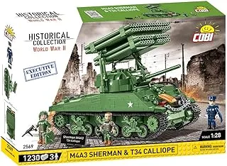 COBI M4A3 Sherman & T34 Calliope (executive)