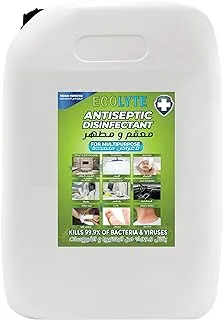 ECOLYTE+ Disinfectant Premium Antiseptic Disinfectant Liquid for Effective Germ Protection Antibacterial & Personal Hygiene, Versatile And Effective, Used in Bathing and Laundry - (20 Liter)