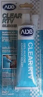 ADB RTV Silicone Gasket Maker 85 g, Clear