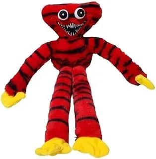 Italo Huggy Wuggy Poppy Play Plush Toy, Red/Black