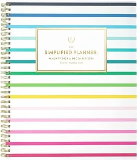 AT-A-GLANCE 2024 Weekly & Monthly Planner Simplified by Emily Ley for, 8-1/2