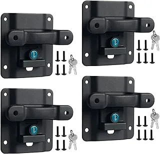 Nstarsmotor Truck Tie Down Anchors Perfect Replacement for Ford 2015-2022 F150 F250 F350, Truck Cargo Bed Tie Downs Boxlink Cleats & Plates (4 Pack), FL3Z-99000A64-B, FL3Z-9928408-AB