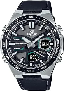 Casio Edifice Men's Watch - EFV-C110L-1AVDF Black Dial, Black Band