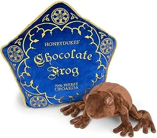 The Noble Collection Chocolate Frog Plush & Pillow Officially Licensed 14in (36cm) Harry Potter Toy Dolls Chocolate Frog Plush - Embroidered Pillow - For Kids & Adults