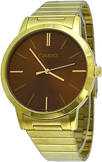 Casio Watch LTP-E118G-5ADF For Mens, Brown