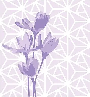 Sizzix Layered Stencils 4PK Geo Flowers by Olivia Rose, One Size