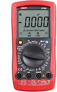 UT58E General Digital Multimeters Full Icon LCD Display Temperature Frequency Capacitance Diode Transistor AC/DC Tester