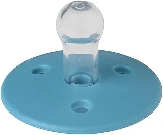 Mininor - Round Pacifier Silicone 0M - Opal Lake