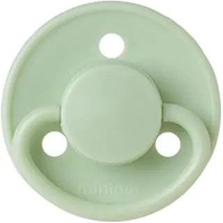 Mininor - Round Pacifier Silicone 6M - Gooseberry