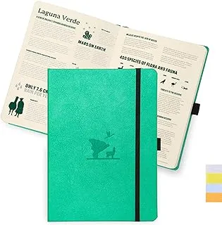 Dingbats* Earth A5+ Emerald Eduardo Avaroa Notebook - Dotted