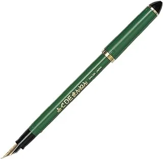 Sailor Fude De Mannen - Stroke Style Calligraphy Fountain Pen - Bamboo Green - Nib Angle 55 Degrees (11-0127-767)