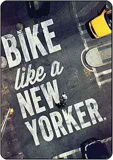 Eye Catching iPad Pro 12.9 (2016) Case Cover Printed Protective Case Cover For Apple iPad Pro 12.9 (2016) Bike Like A New Yorker