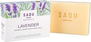 The Camel Soap Factory Natural Soap, SADU Natural Collection, 100gm, Lavender