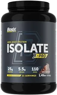 Basix WHEY PROTEIN ISO X-PRO CHOCOLATE 1.45LB