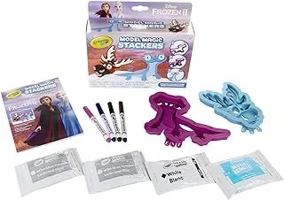 Crayola Frozen 2, Sven & Fire Salamander Model Magic Stacker Set, Gift for Kids, Age 5, 6, 7, 8