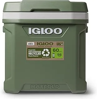 Igloo ECOCOOL Latitude 60 Qt Roller Cooler